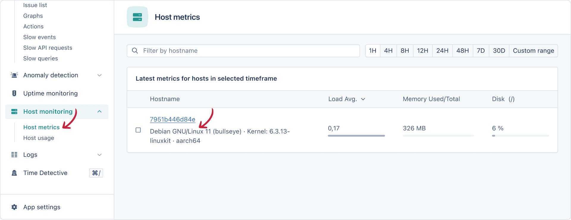 Host Metrics