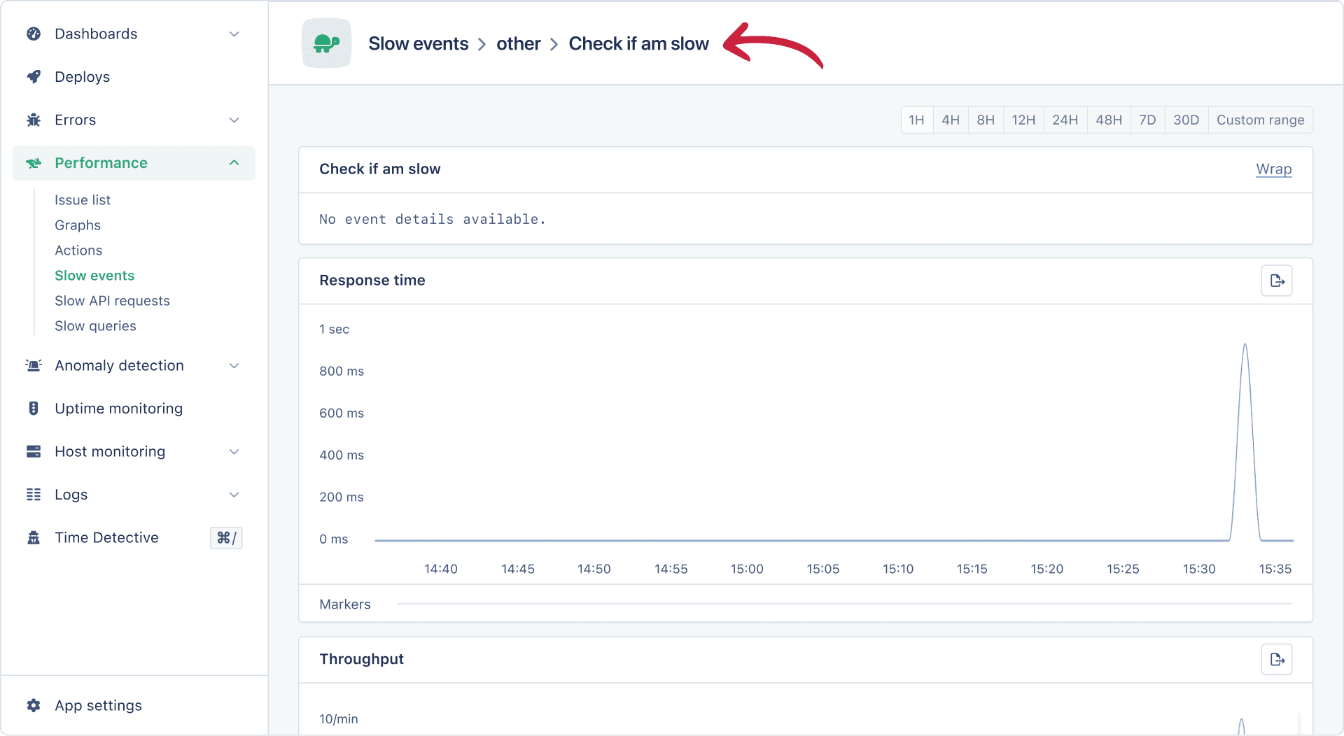 Custom instrumentation using an instrumentation helper - 3